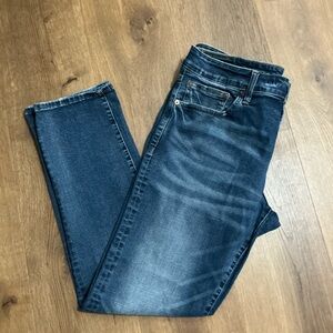 American Eagle Outfitters Dark Blue Skinny Jeans
